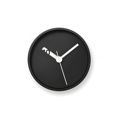Lemnos Extra Normal clock, black