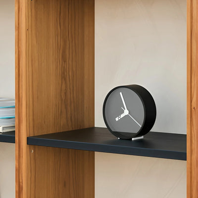 Lemnos Extra Normal clock, black