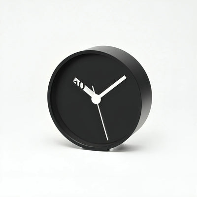 Lemnos Extra Normal clock, black