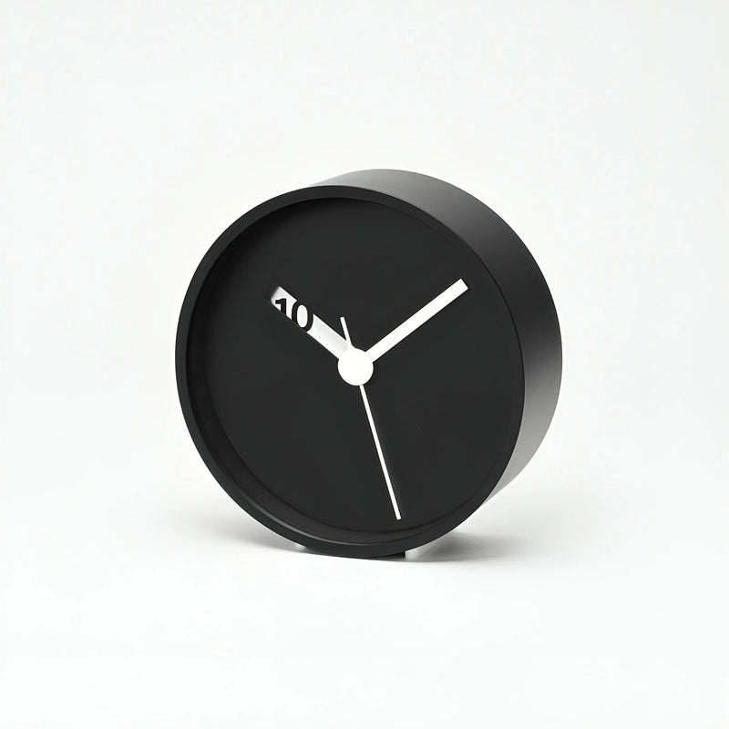 Lemnos Extra Normal clock, black