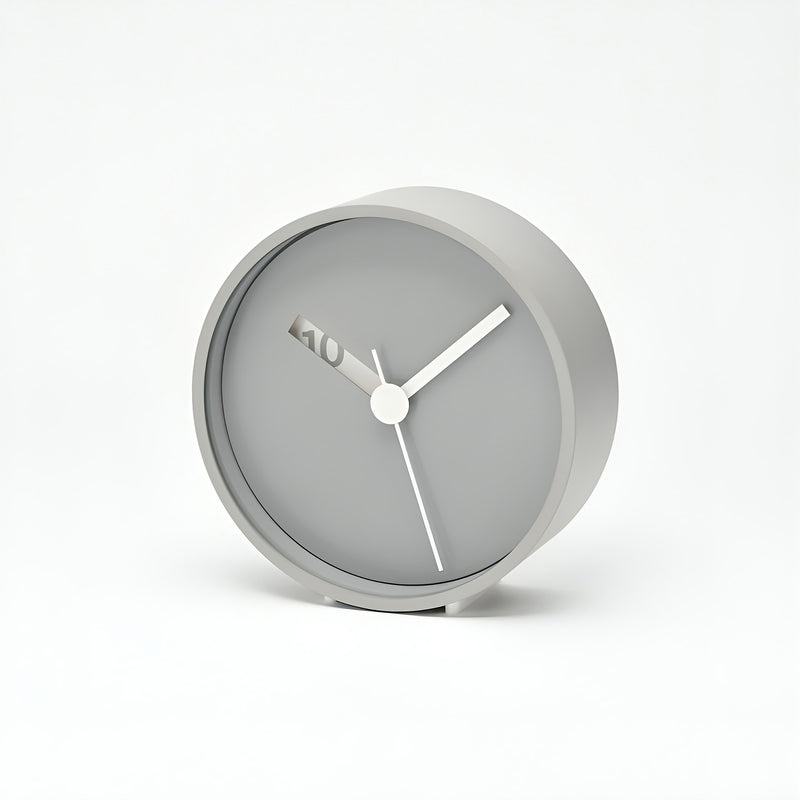 Lenmos Extra Normal clock, grey