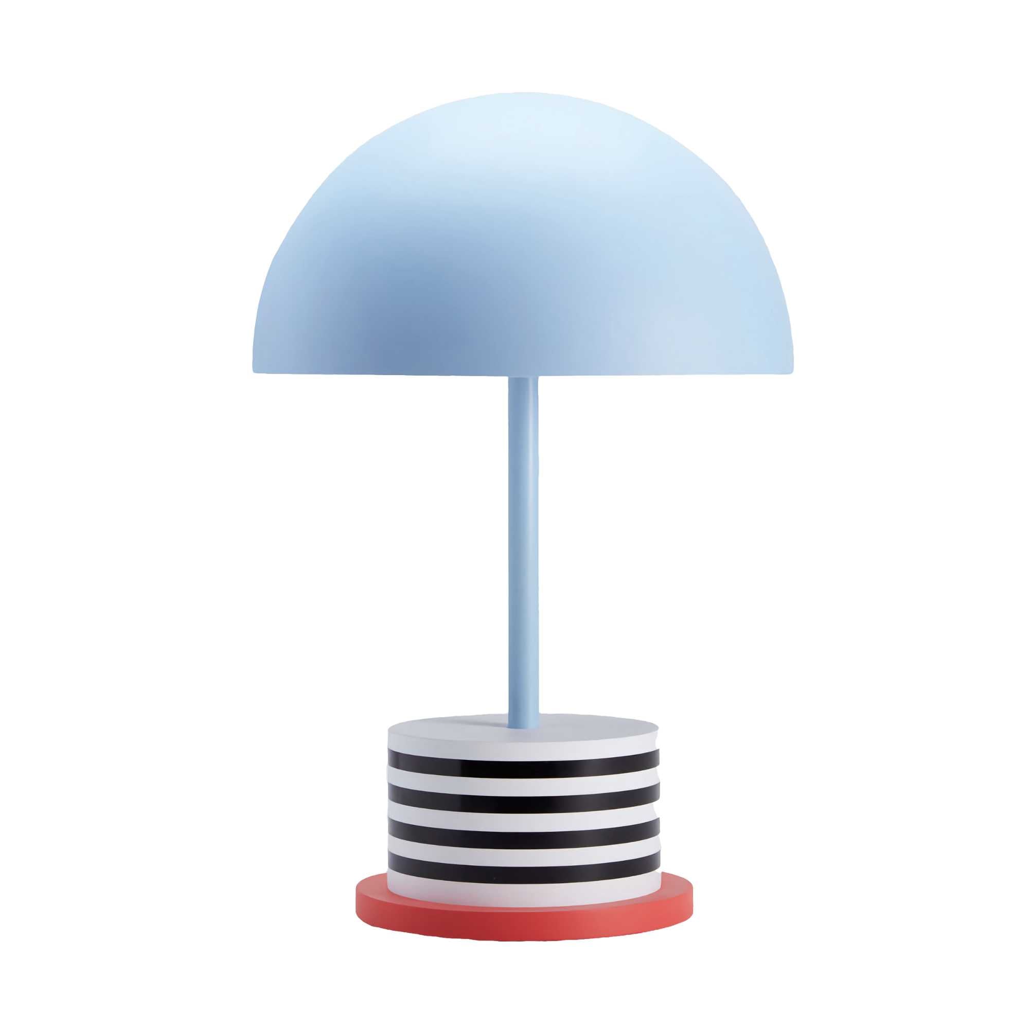 PrintWorks Riviera Portable Lamp, Stripes