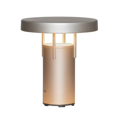 Hubsch BringMe Mini rechargeable lamp, metallic sand