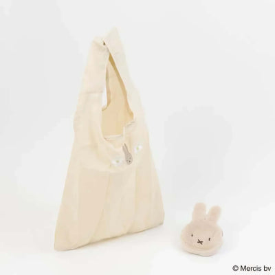 Miffy Compact tote with pouch, beige