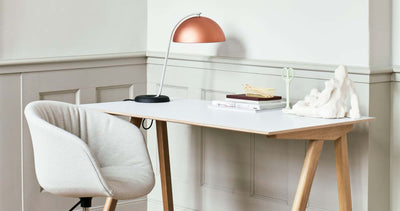 Hay Cloche table lamp, mocca