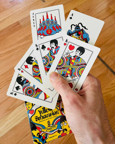 Yellow Submarine Playing Cards
