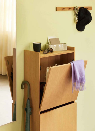 Hubsch Forma shoe cabinet, natural