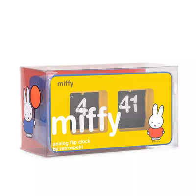 Retrospekt x Miffy flip clock, colorblock