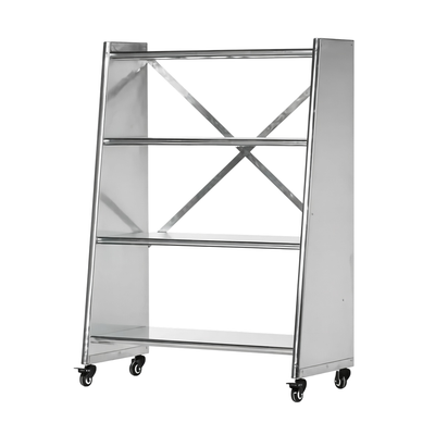 Bridge corp 4 Tier Tapered metal shelf