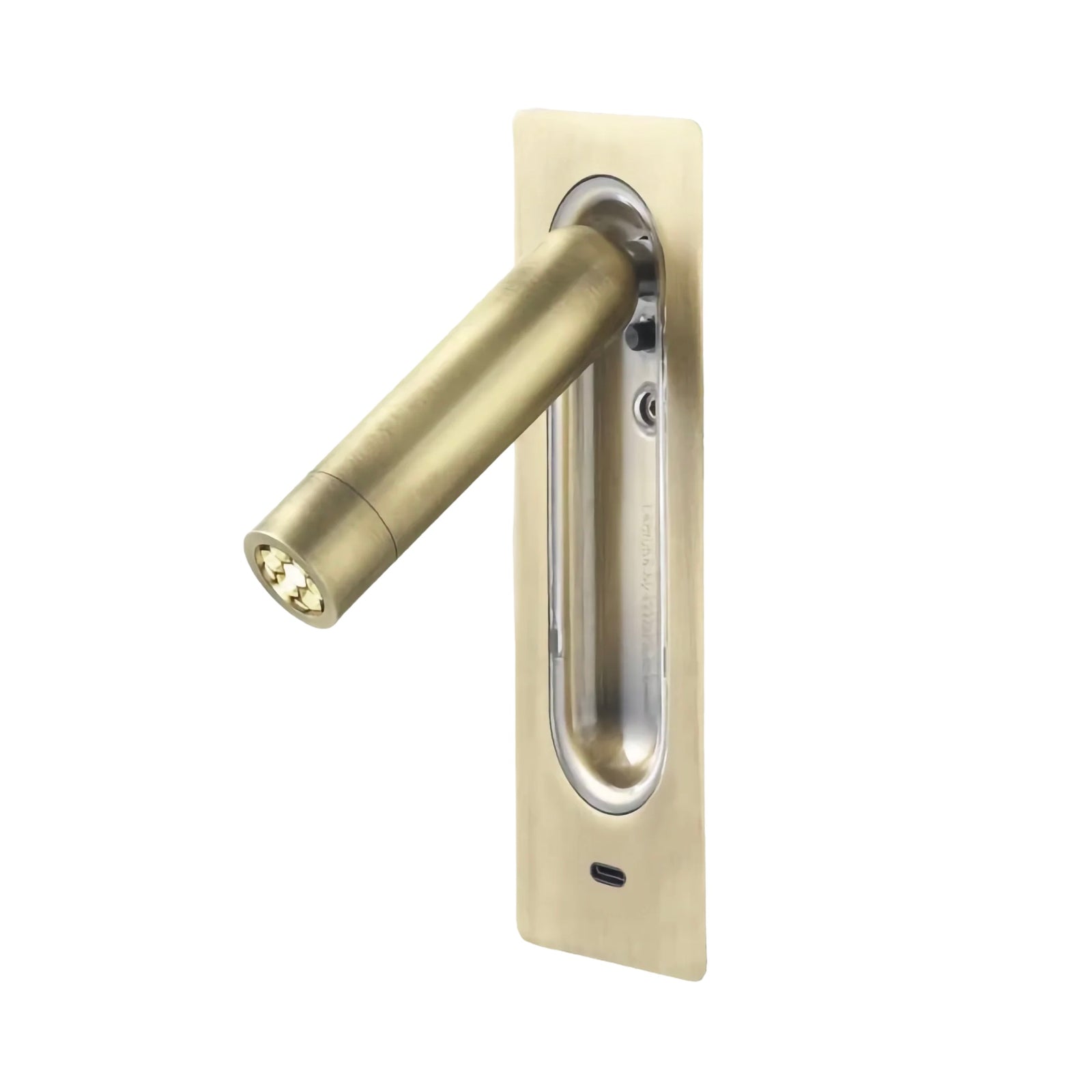Marset Ledtube USB wall lamp, bronze