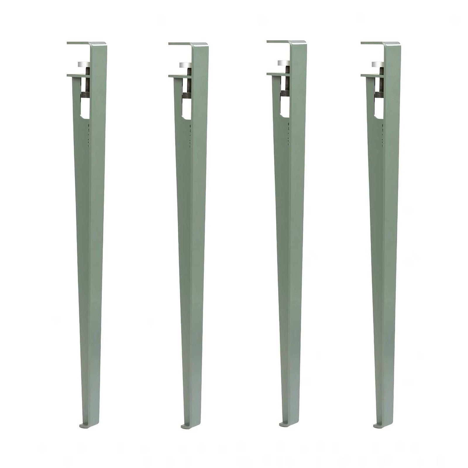 Tiptoe Pied table leg, eucalypus grey