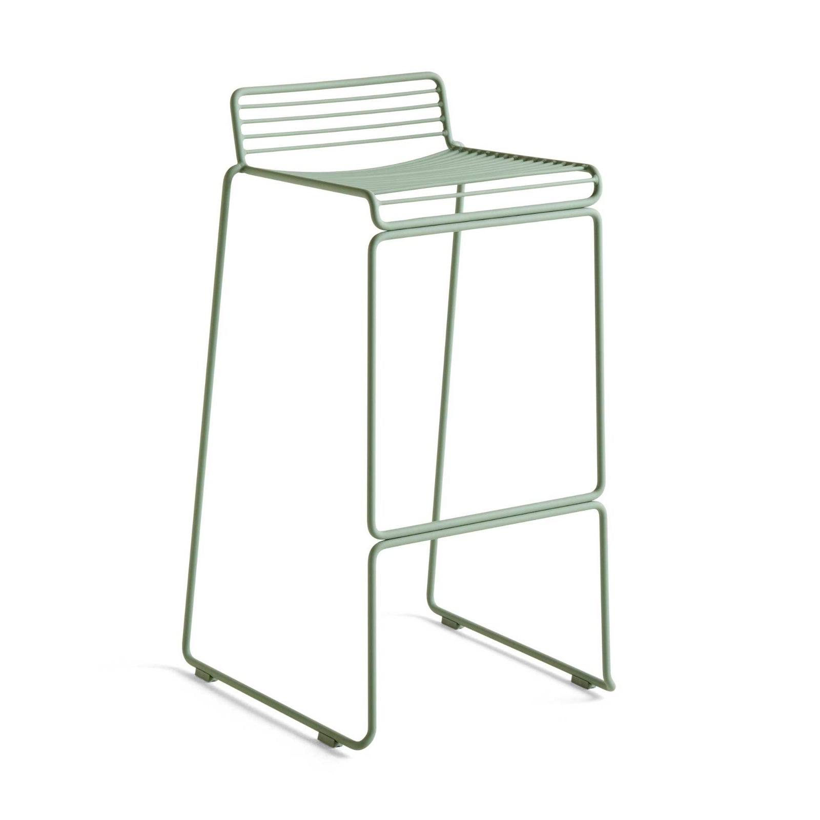 HAY Hee bar stool, fall green