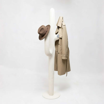 Qeeboo Saguaro cactus outdoor coat rack, ivory