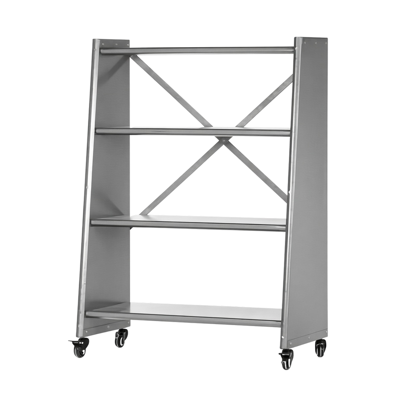 Bridge corp 4 Tier Tapered metal shelf