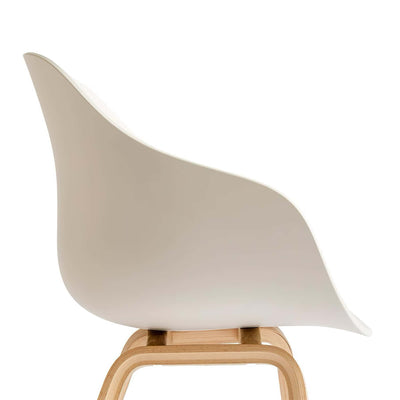 Hay AAC222 chair, melange cream 2.0/ oak
