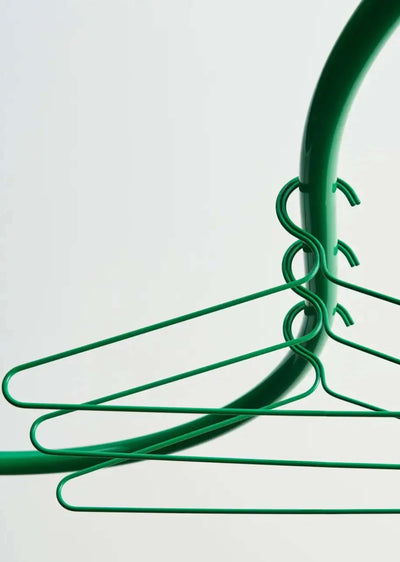 Hay Colour S-Shape coat rack, jungle green