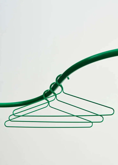 Hay Colour S-Shape coat rack, jungle green