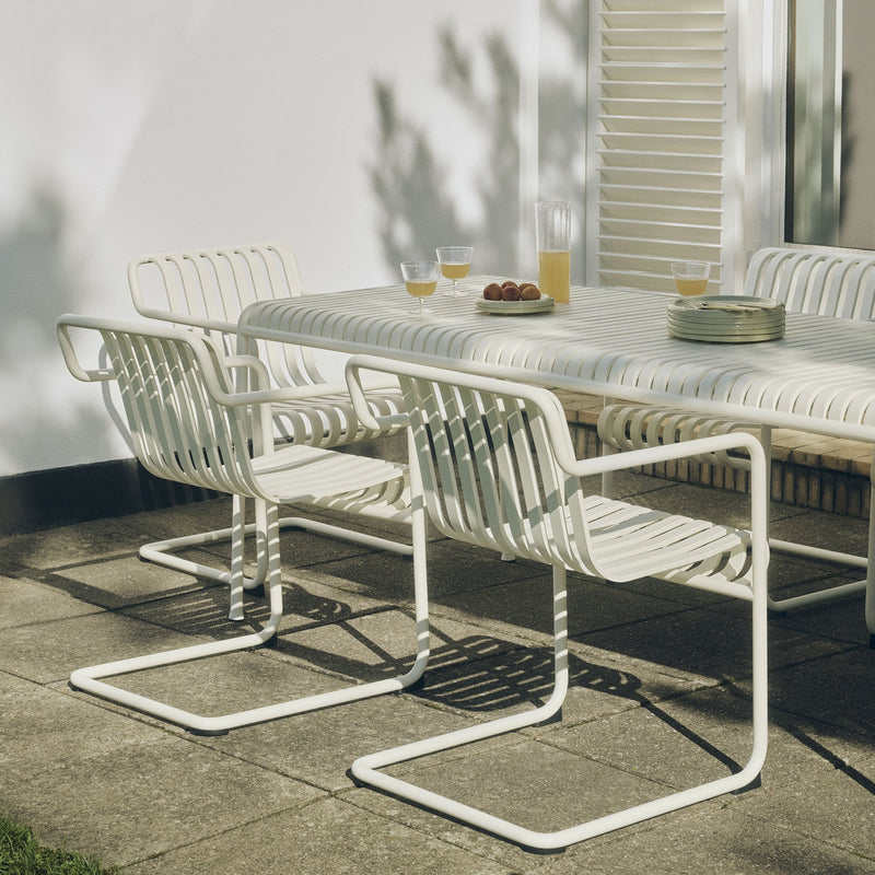 Hay Palissade Cantilever lounge armchair, cream white