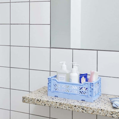 Hay Colour Crate Small, soft blue