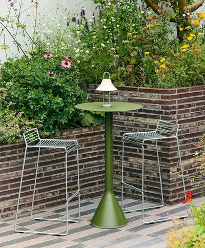 HAY Hee bar stool, fall green