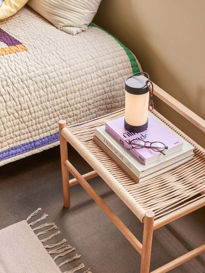 Hubsch Heritage bench 60cm, natural