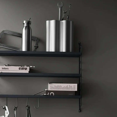 String Pocket Metal wall shelf, sergelgra