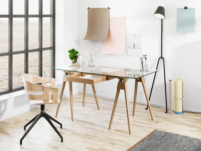 Design House Stockholm Arco desk, oak