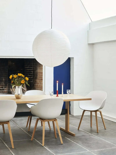 Hay AAC222 Chair, Soft Brick/Walnut