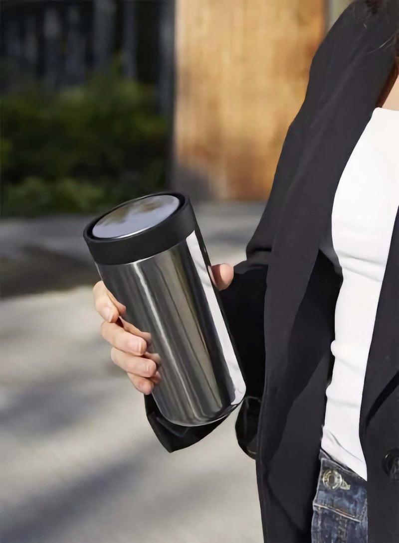 Stelton To Go Click vacuum insulated cup 400ml, steel