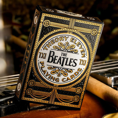 Theory11 The Beatles Special Edition Playing Cards, black