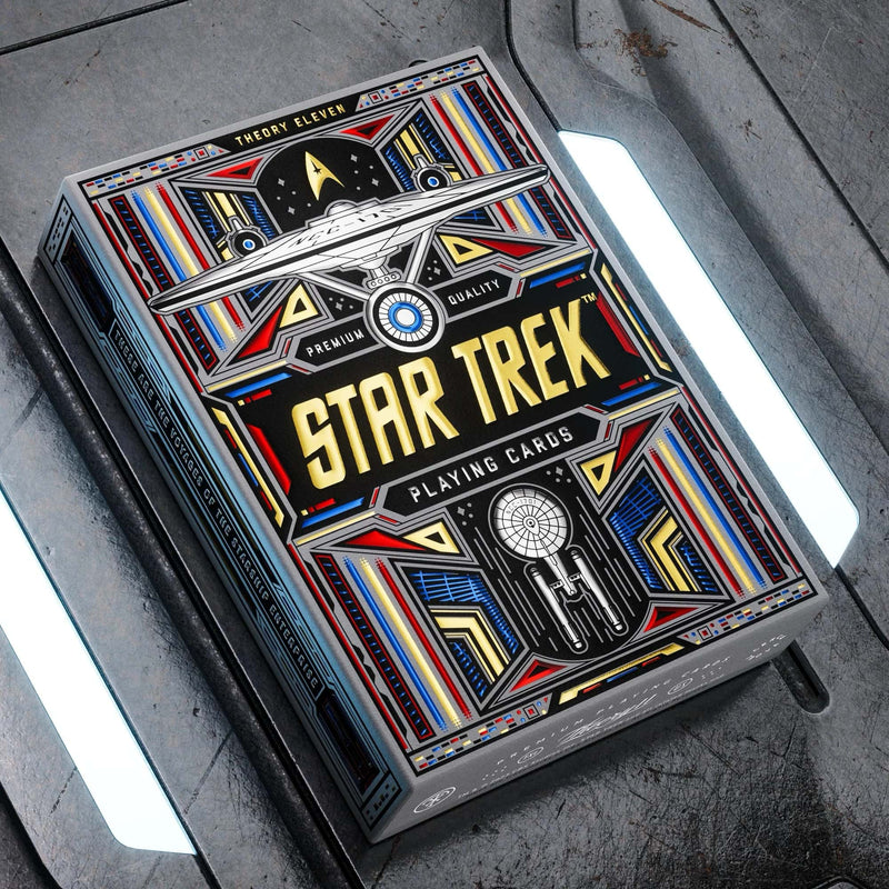Theory11 Star Trek Playing Cards, light