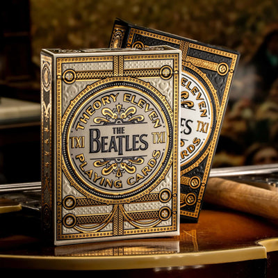 Theory11 The Beatles Special Edition Playing Cards, white