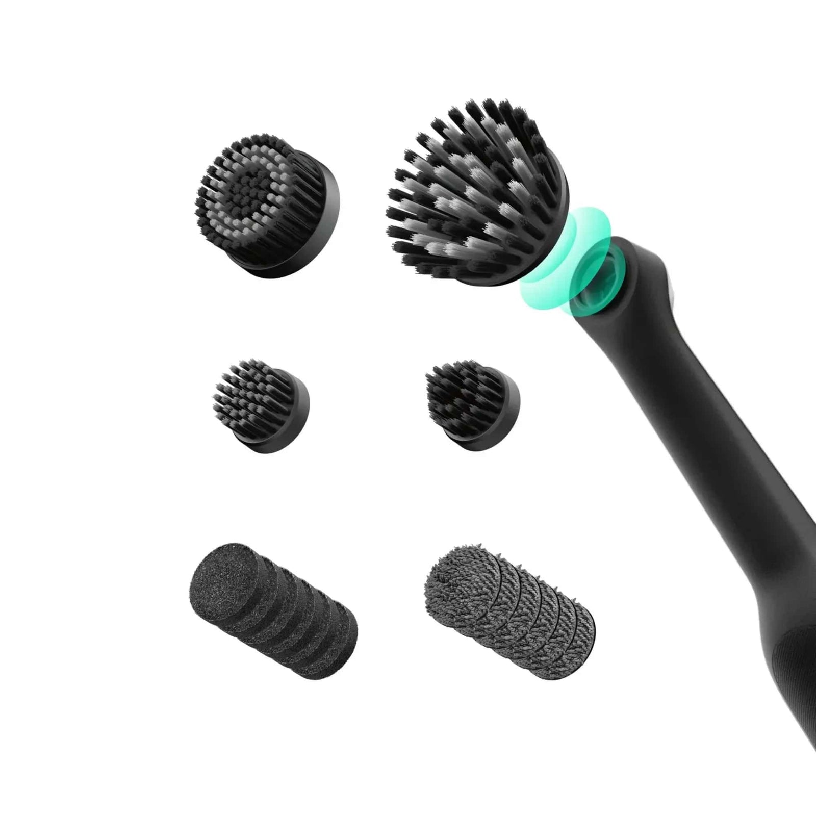 Hoto Wand Scrubber 16 pieces brush head variety kit