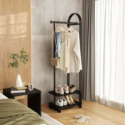 Umbra Bellwood coat rack, black