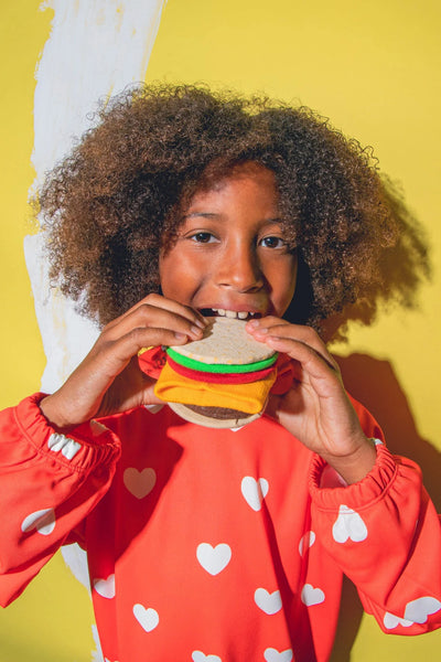 EMS Cheeseburger socks for kids