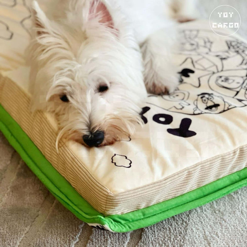 Sunday Home Studio Book foldable cushion, aliens