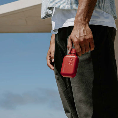 memobottle A7 Stainless Steel Red 8oz