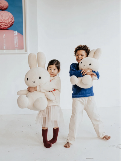 Miffy Sitting Plush 50cm, terry cream