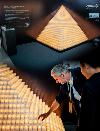 Ciga Mini Cube solar candle