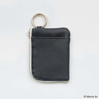 Miffy Leather coin pouch, black