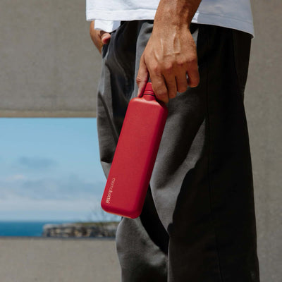memobottle Slim Stainless Steel Red 20oz