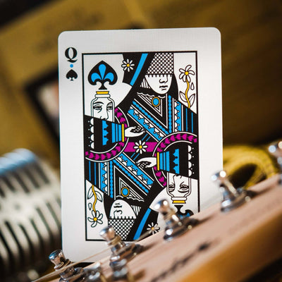 Theory11 The Beatles Special Edition Playing Cards, black