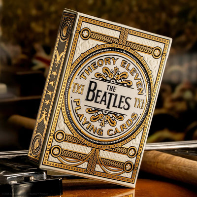 Theory11 The Beatles Special Edition Playing Cards, white