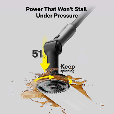 HOTO Flexi™ Cordless Spin Scrubber