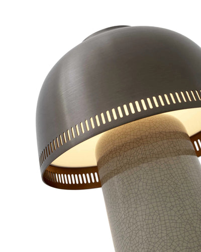 &Tradition Raku SH8 rechargeable lamp, beige grey