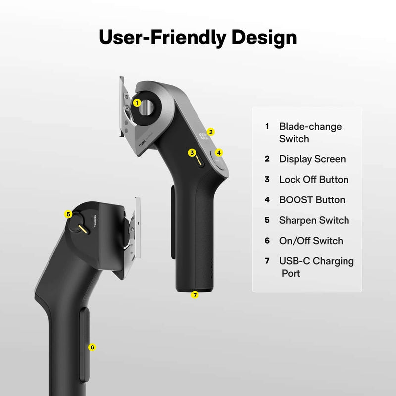 HOTO EdgeFlow Cordless Electric Scissors