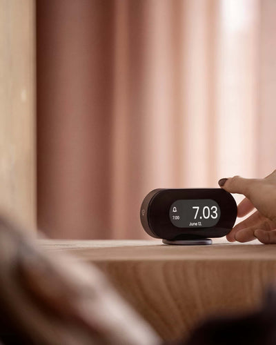 Jacob Jensen alarm clock, black