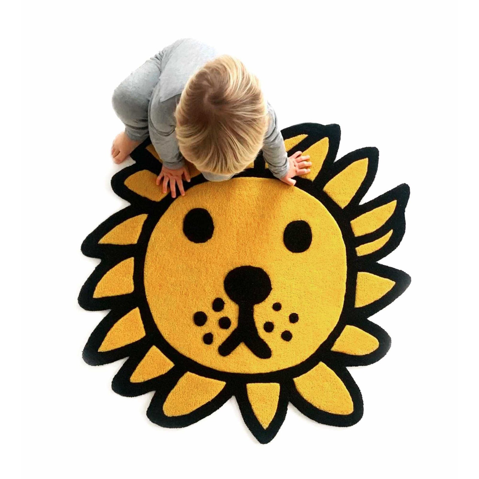 Maison Deux Miffy & friends rug 88x90 cm, Lion
