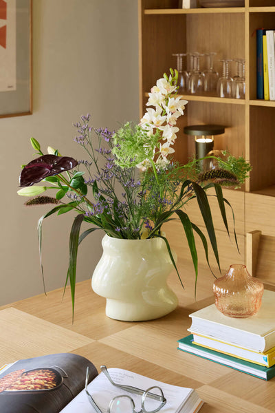 Hubsch Lote vase, sand