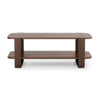 Umbra Bellwood coffee table, aged walnut